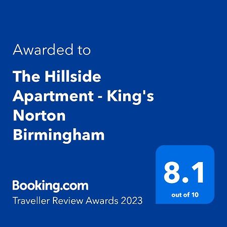 The Hillside Apartment - King'S Norton Birmingham Exteriör bild